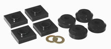 Load image into Gallery viewer, Prothane 76 &amp; Earlier Ford F150/250 Transfer Case Mounts - Black - Black Ops Auto Works