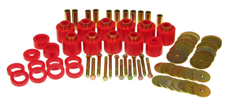 Prothane 80-86 Jeep CJ5/7 Body Mount - Red - Black Ops Auto Works