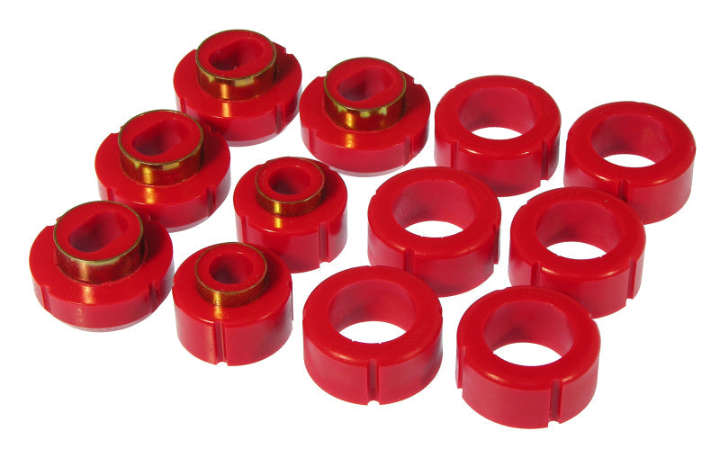 Prothane 82-04 GM 2/4wd S-Series Std Cab Body Mount - Red - Black Ops Auto Works