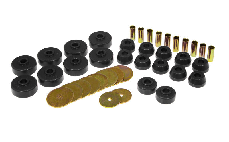 Prothane 84-88 Toyota 4Runner Body Mount Kit - Black - Black Ops Auto Works