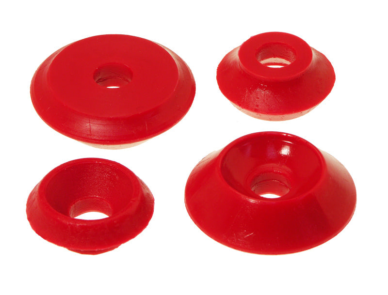 Prothane 84 & Earlier VW Rabbit / Golf 1 Rear Shock Tower Bushings - Red - Black Ops Auto Works