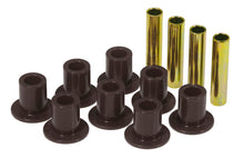 Load image into Gallery viewer, Prothane 87-96 Jeep Front Spring &amp; Shackle Bushings - Black - Black Ops Auto Works