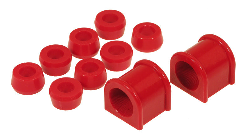 Prothane 87-96 Jeep YJ Front Sway Bar Bushings - 1 1/8in - Red - Black Ops Auto Works