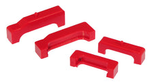 Load image into Gallery viewer, Prothane 88-98 Chevy Truck Small Block Radiator Insolators - Red - Black Ops Auto Works