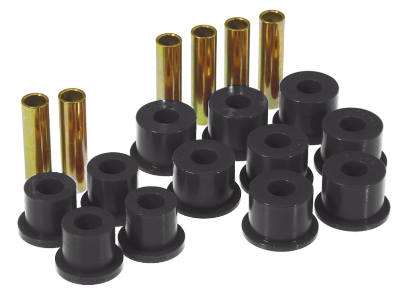 Prothane 88-98 GM 2/4wd Rear Spring & Shackle Bushings - Black - Black Ops Auto Works
