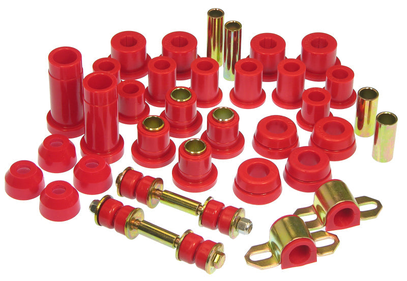 Prothane 89-94 Toyota Truck 2wd Total Kit - Red - Black Ops Auto Works