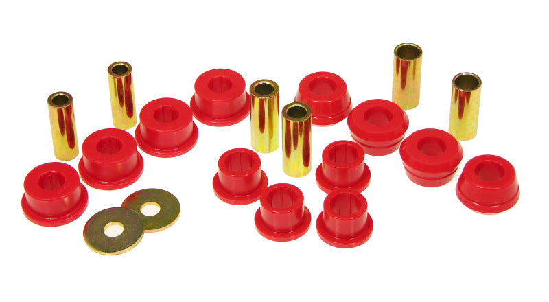 Prothane 91-95 Toyota MR2 Rear Control Arm Bushings (w/ Strut Rod Bushings) - Red - Black Ops Auto Works