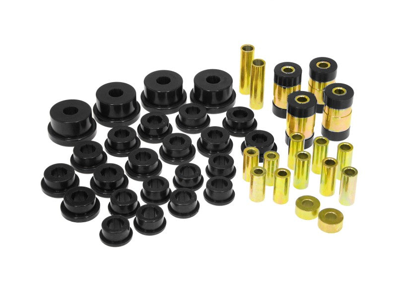 Prothane 95-99 Mitsubishi Eclipse Rear Upper/Lower Control Arm Bushings - Black - Black Ops Auto Works