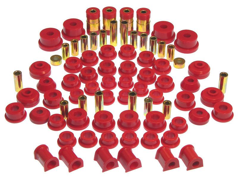 Prothane 95-99 Mitsubishi Eclipse Total Kit - Red - Black Ops Auto Works