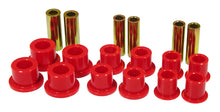 Load image into Gallery viewer, Prothane 99-04 Ford F250/350 SD 2/4wd Front Leaf Spring Bushings - Red - Black Ops Auto Works