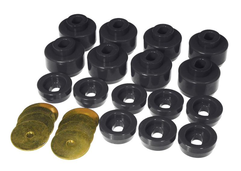 Prothane 99-06 Chevy Silverado 2/4wd Body Mounts - Black - Black Ops Auto Works