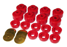 Load image into Gallery viewer, Prothane 99-06 Chevy Silverado 2/4wd Body Mounts - Red - Black Ops Auto Works