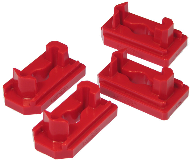 Prothane Dodge Ram 6.7 Cummins Motor Mount Insert - Red - Black Ops Auto Works