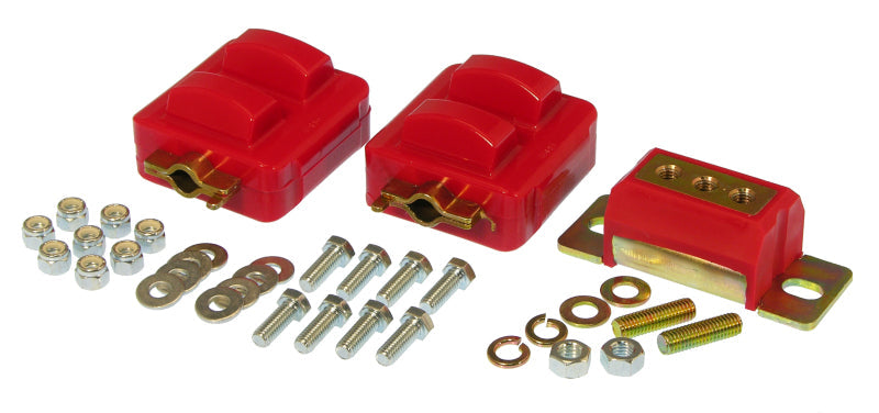 Prothane GM Motor & Trans Mount Kit - Red - Black Ops Auto Works