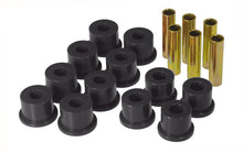 Load image into Gallery viewer, Prothane GM Rear Spring &amp; Shackle Bushings (w/ 1.5in OD Frame Shackle Bush) - Black - Black Ops Auto Works