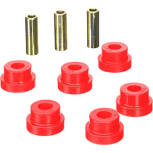 Load image into Gallery viewer, Prothane Jaguar Steering Rack Bushings - Red - Prothane 11-41009