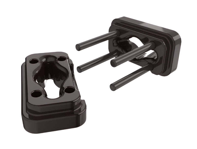 Prothane Dodge Ram 5.9 Cummins Motor Mount Insert Kit - Black - Prothane 4-508-BL
