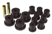 Load image into Gallery viewer, Prothane 64-73 Ford Mustang Rear Spring &amp; 1/2in Shackle Bushings - Black - Prothane 6-1051-BL