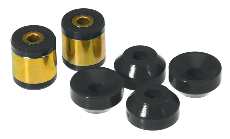 Prothane 96-00 Honda Civic Upper/Lower Rear Shock Bushing - Black - Prothane 8-904-BL