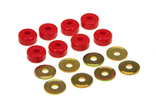 Load image into Gallery viewer, Prothane Universal End Link Bushings &amp; Washers - 5/8 x 1 1/8 OD - Red - Black Ops Auto Works