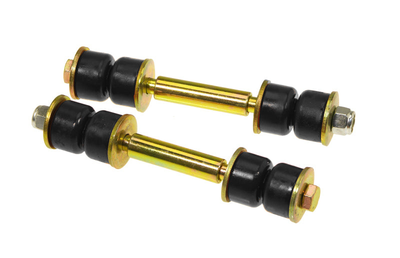 Prothane Universal End Link Set - 4 3/4in Mounting Length - Black - Black Ops Auto Works