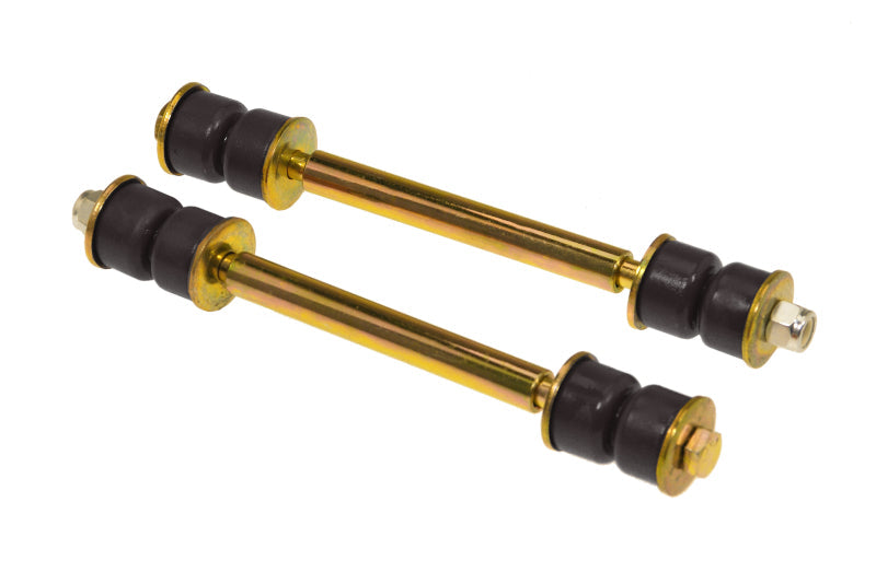 Prothane Universal End Link Set - 6 1/8in Mounting Length - Black - Black Ops Auto Works