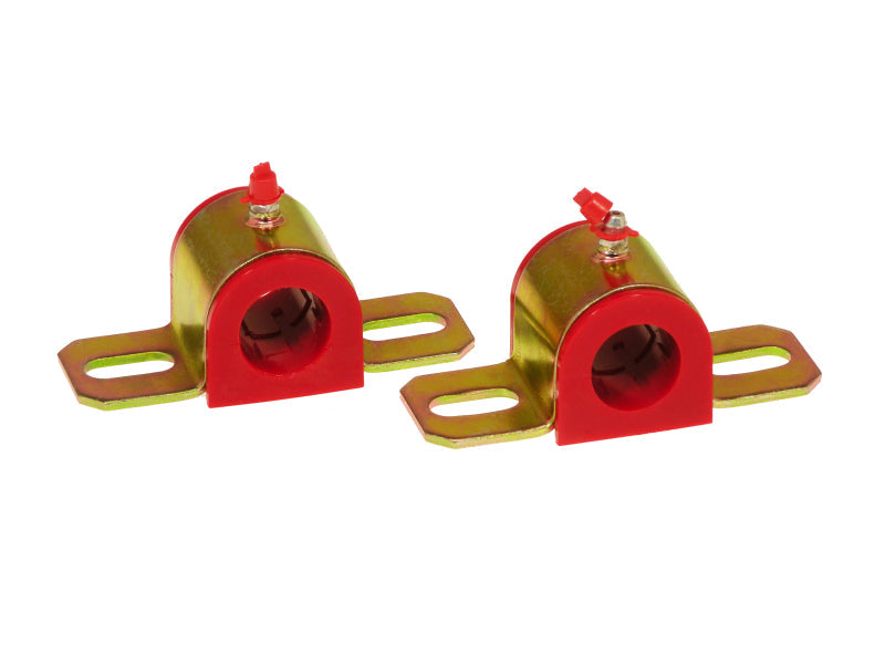 Prothane Universal Greasable Sway Bar Bushings - 26MM - Type B Bracket - Red - Black Ops Auto Works