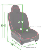 Load image into Gallery viewer, PRP 97-02 Jeep Wrangler TJ Premier High Back Suspension Seats Kit (Pair) - Gray PRP Seats PRPA100110-C23-54