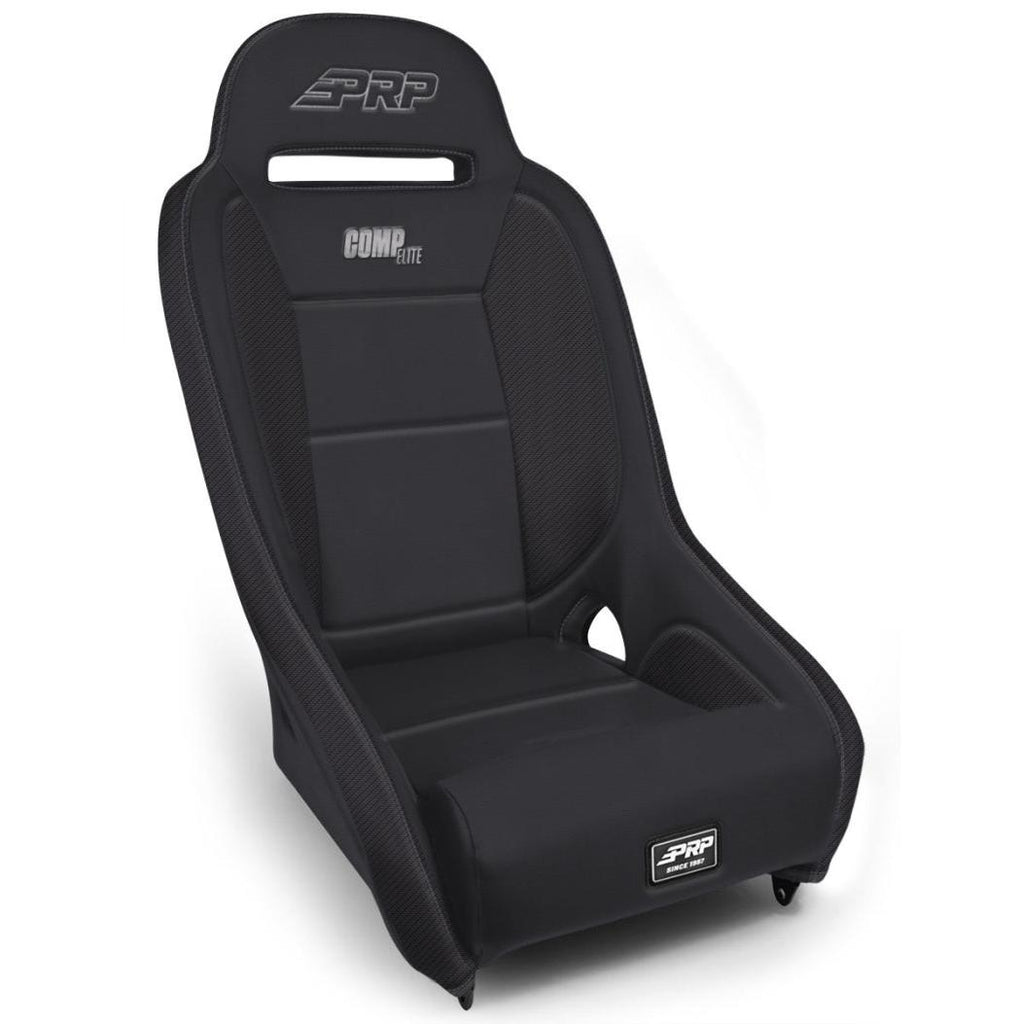 PRP Seats PRP Comp Elite Suspension Seat - Black Vinyl - Black