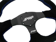 Load image into Gallery viewer, PRP Seats PRP Comp-R D-Shape Suede Steering Wheel - Blue
