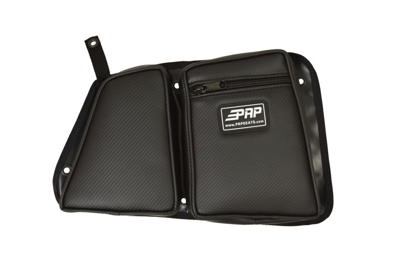 PRP Polaris RZR Rear Door Bag with Knee Pad for Polaris RZR/(Passenger Side)- Black - Black Ops Auto Works