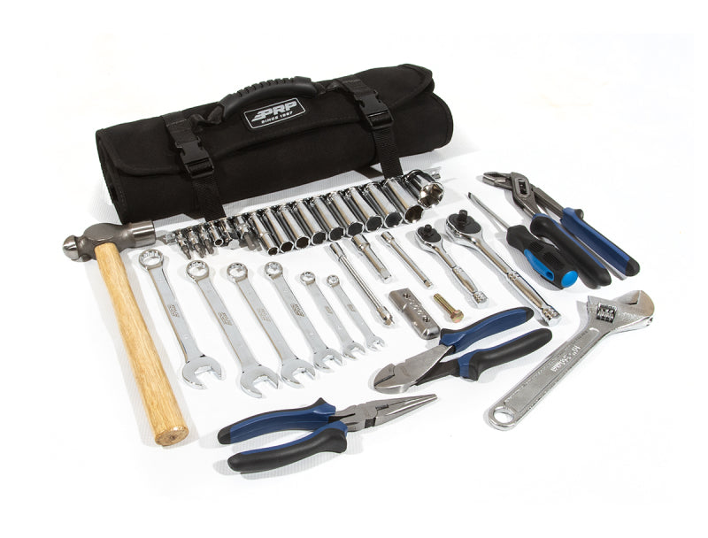 PRP RZR Roll Up Tool Bag with 36pc Tool Kit - Black Ops Auto Works