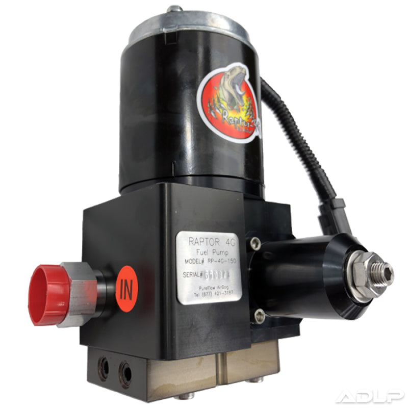 PureFlow Raptor VP-150gph Universal Fuel Pump - Black Ops Auto Works