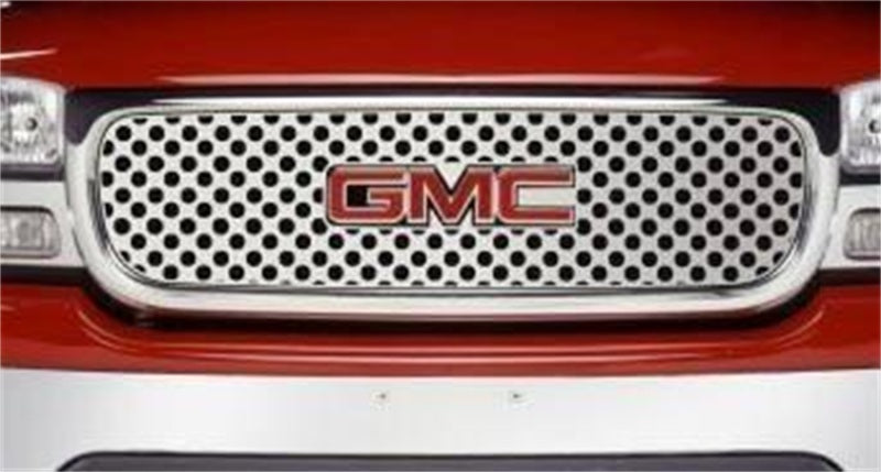 Putco 00-06 GMC Yukon XL - w/ Logo CutOut Punch Stainless Steel Grilles - Black Ops Auto Works