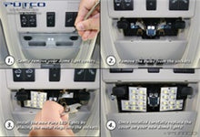 Load image into Gallery viewer, Putco 08-10 Ford SuperDuty Ext Cab or Crew Cab Premium LED Dome Lights (Application Specific) Putco PUT980013