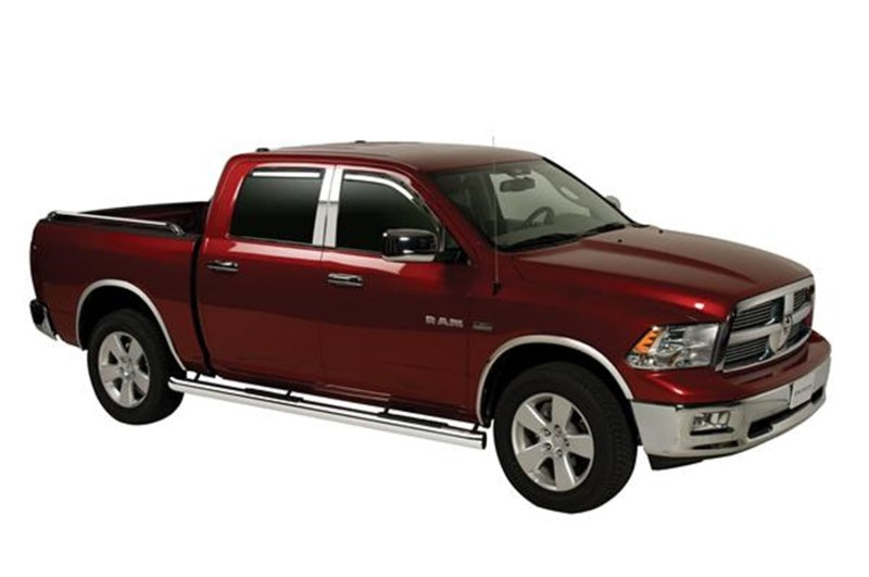 Putco 09-17 RAM - Crew/Quad/Mega Cab - 4pcs Stainless Steel Pillar Posts Classic - Black Ops Auto Works