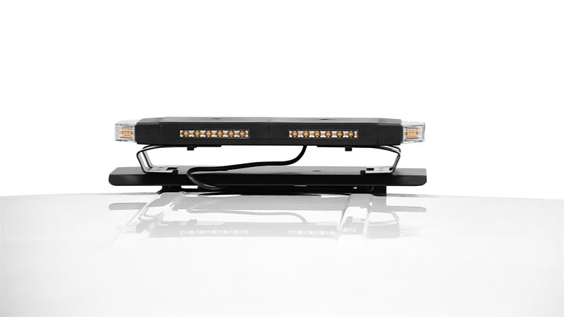 Putco 16in Hornet Light Bar - (Amber) LED Stealth Rooftop Strobe Bar - Black Ops Auto Works