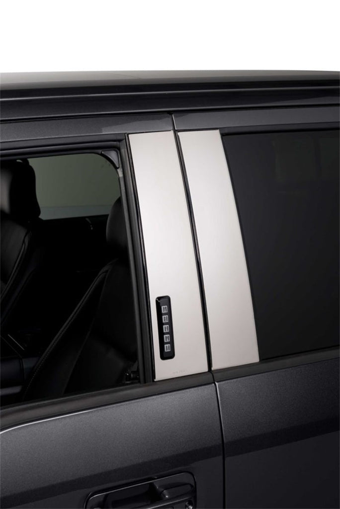 Putco 17-20 Ford SuperDuty - Crew Cab / SuperCab - w/Keypad Stainless Steel Pillar Posts Classic - Black Ops Auto Works