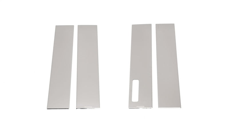Putco 17-20 Ford SuperDuty - Crew Cab / SuperCab - w/Keypad Stainless Steel Pillar Posts Classic - Black Ops Auto Works