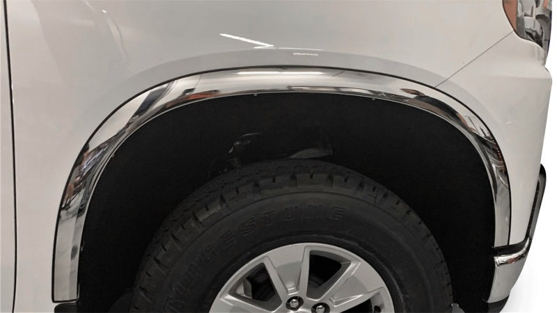 Putco 19-20 Chevy Silverado 1500 Stainless Steel Fender Trim - Black Ops Auto Works