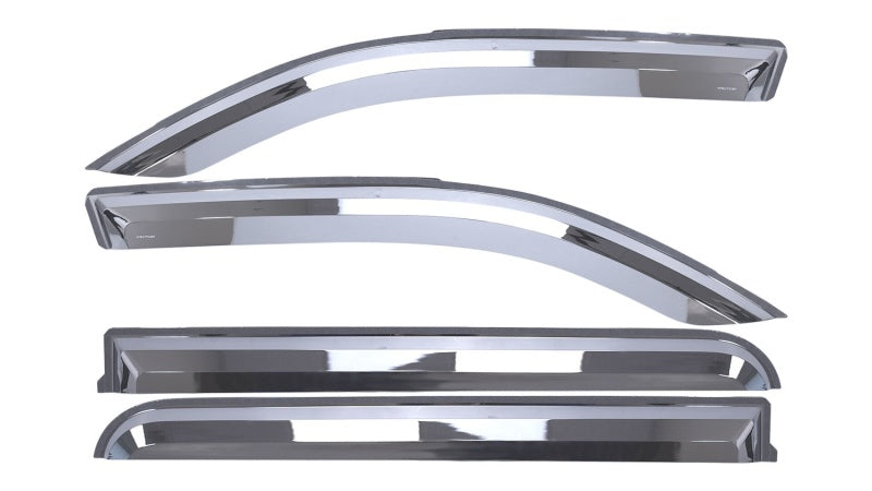 Putco 19-20 Ram 1500 - Crew Cab (Set of 4) Element Chrome Window Visors - Black Ops Auto Works
