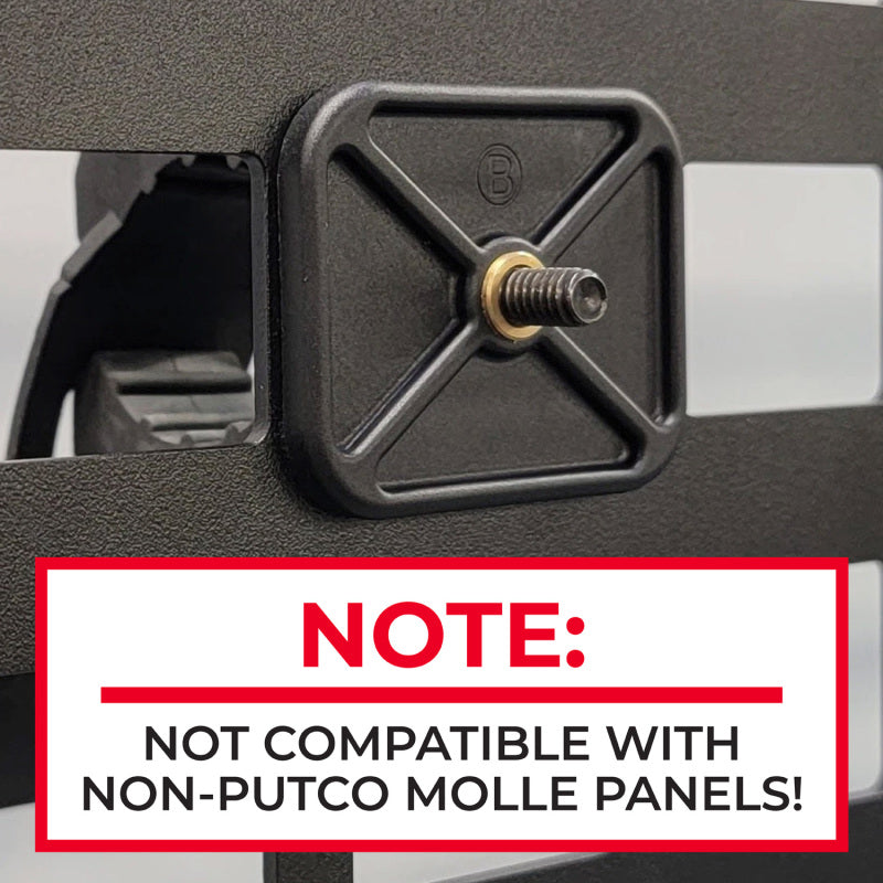 Putco Putco 20-21 Chevy Silverado HD/Sierra HD - 6.8ft (Standard Box) Molle Driver Side Panel