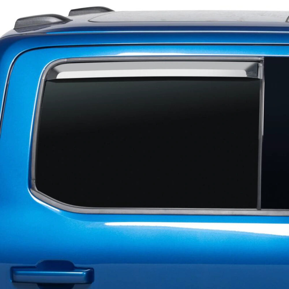 Putco 2021 Ford F-150 Super Crew Element Chrome Window Visors (Set of 4) - Putco 480025