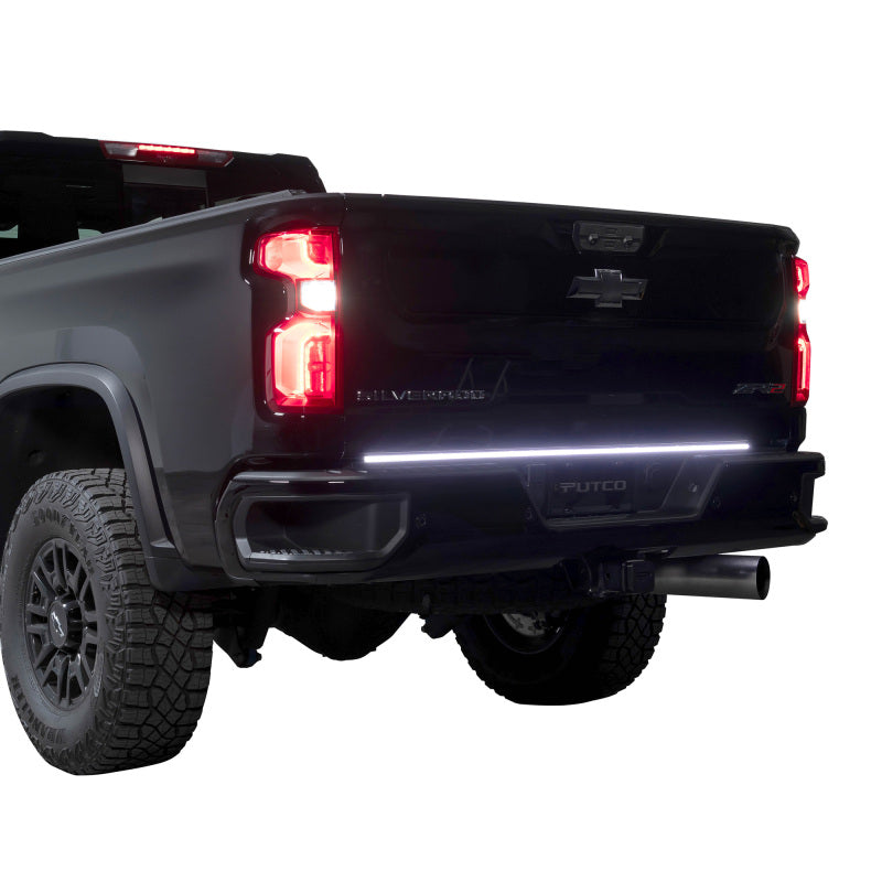 Putco Putco 2024 Chevrolet Silverado HD/ GMC Sierra HD 60In Direct Fit Red Blade Kit Tailgate Bars