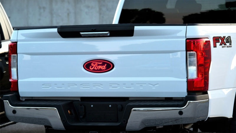Putco 21-22 Ford F-150 Front Luminix Ford LED Emblem - w/ Camera CutOut - Black Ops Auto Works