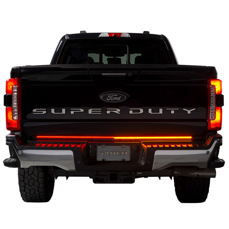 Putco Putco 23-24 Ford SuperDuty F-250 60In Direct Fit Blade Kit Tailgate Bars w/ LED Taillamps