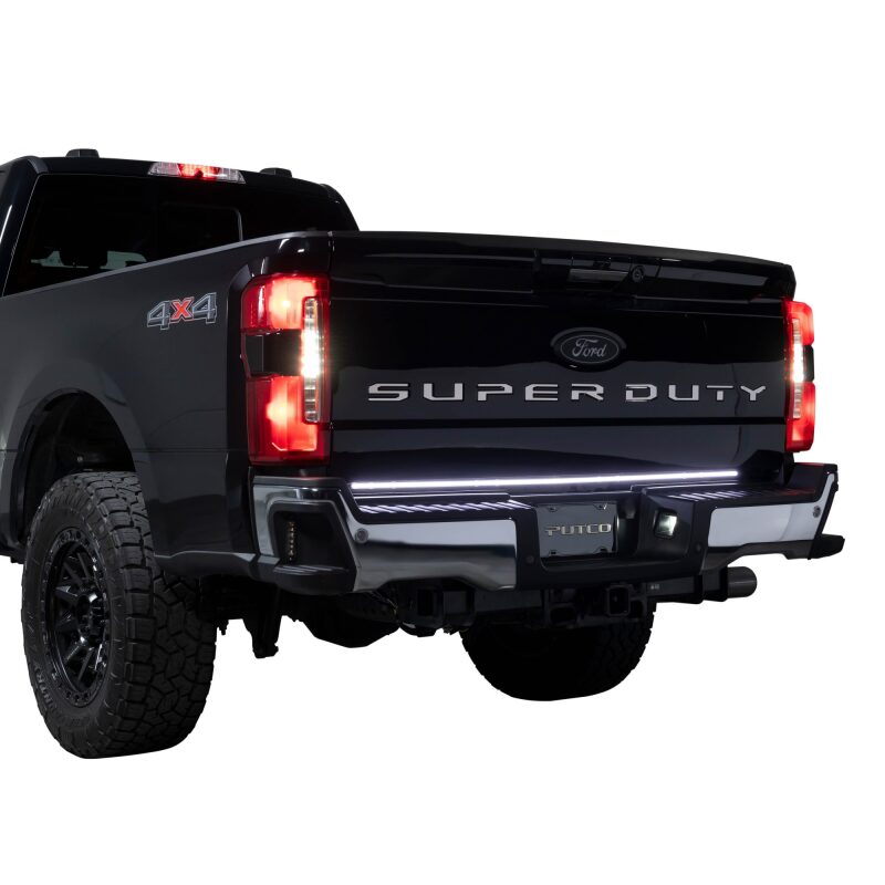 Putco Putco 23-24 Ford SuperDuty F-250 60In Direct Fit Blade Kit Tailgate Bars w/ LED Taillamps