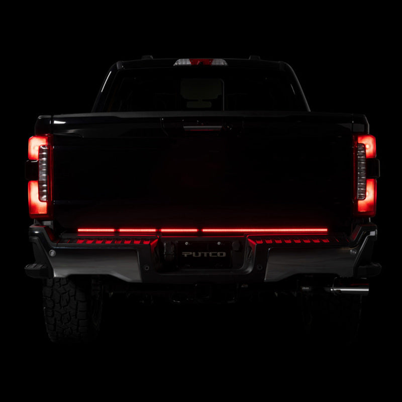 Putco 23-24 Ford SuperDuty F-250/F-350/F-450 60In Freedom Blade Tailgate Bars w/ Halogen Taillamps Putco PUT760060-32