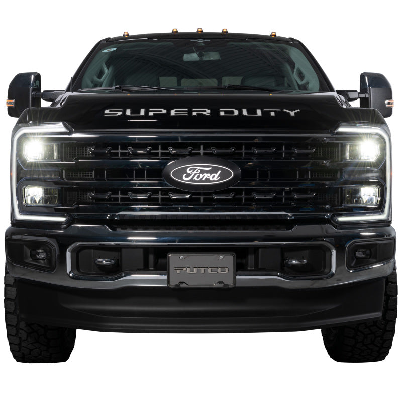Putco Putco 25-26 Ford Super Duty Front Emblem (w/ Camera Cutout and w/o Washer Opening)