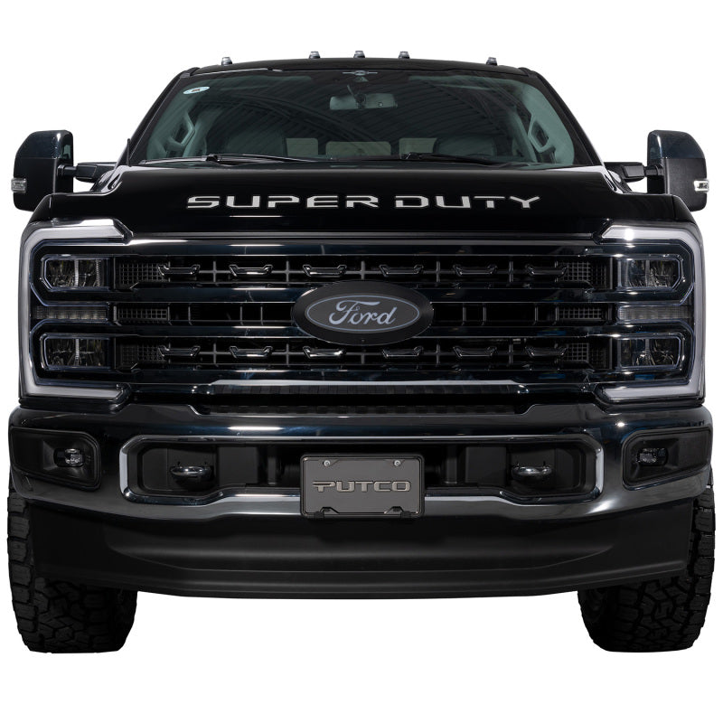 Putco Putco 25-26 Ford Super Duty Front Emblem (w/ Camera Cutout and w/o Washer Opening)